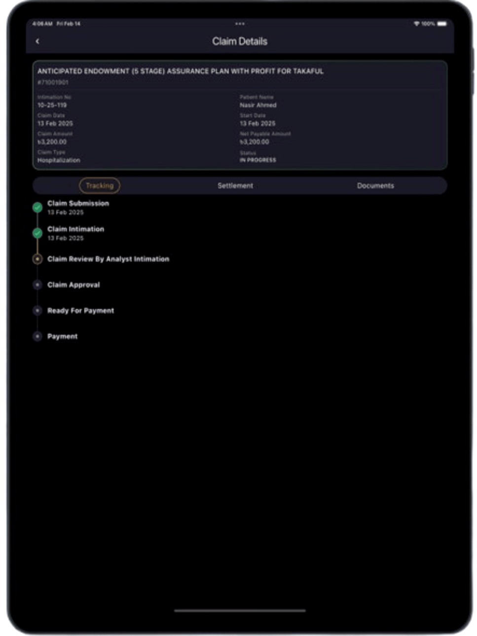 iPad screenshot