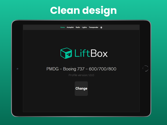 LiftBox Client iPad screenshot 1 - Entertainment app