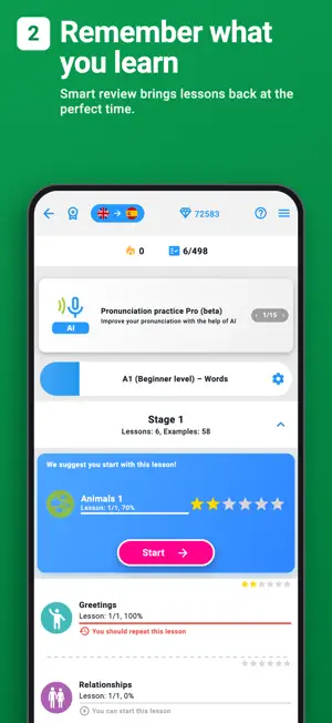 Qlango: Learn 80+ Languages screenshot 2