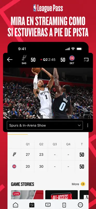 NBA App: baloncesto en directo screenshot 3 of 7