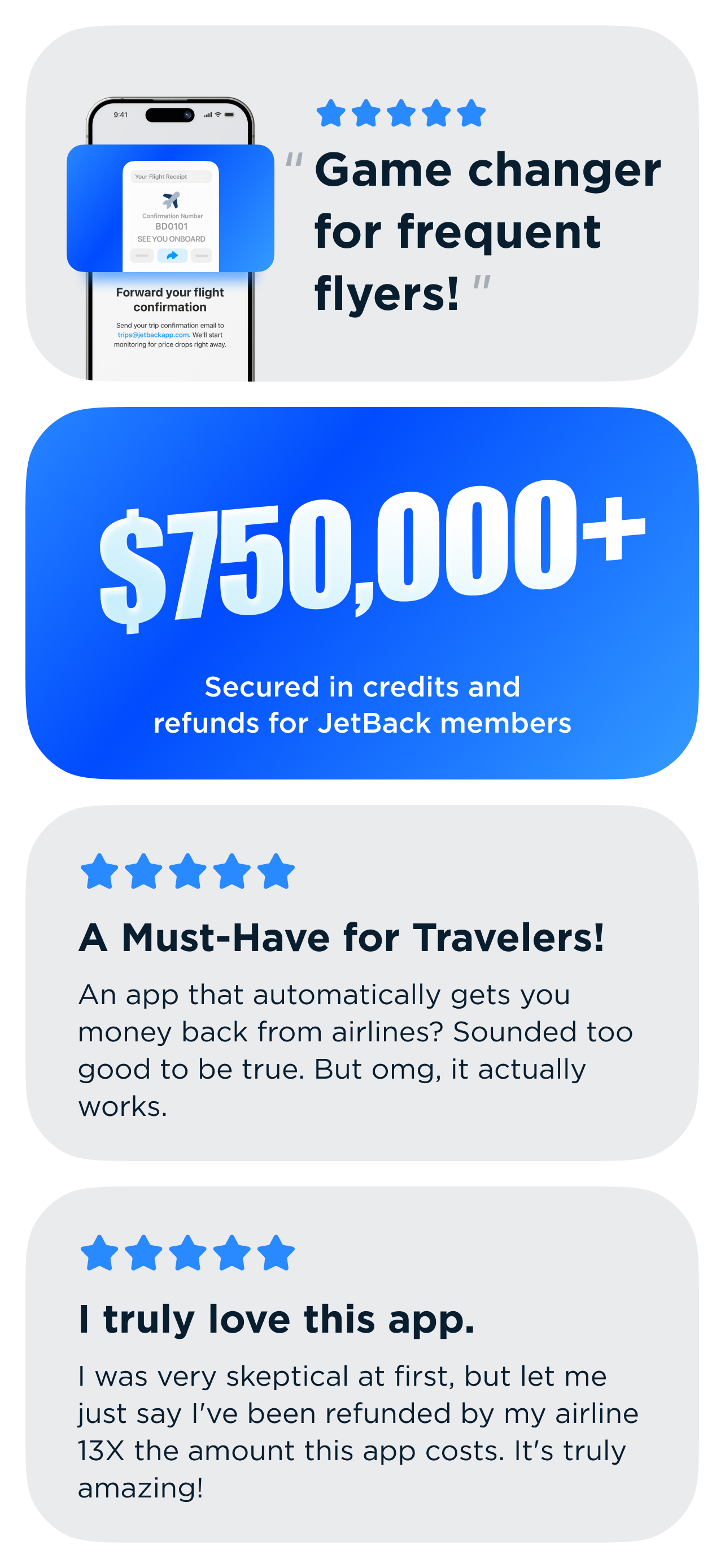 JetBack – Flight Price Savings