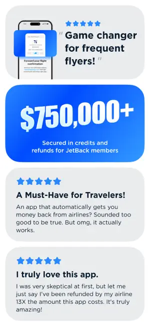 JetBack – Flight Price Savings screenshot 1