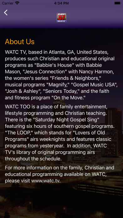 WATC TV 57 Screenshot