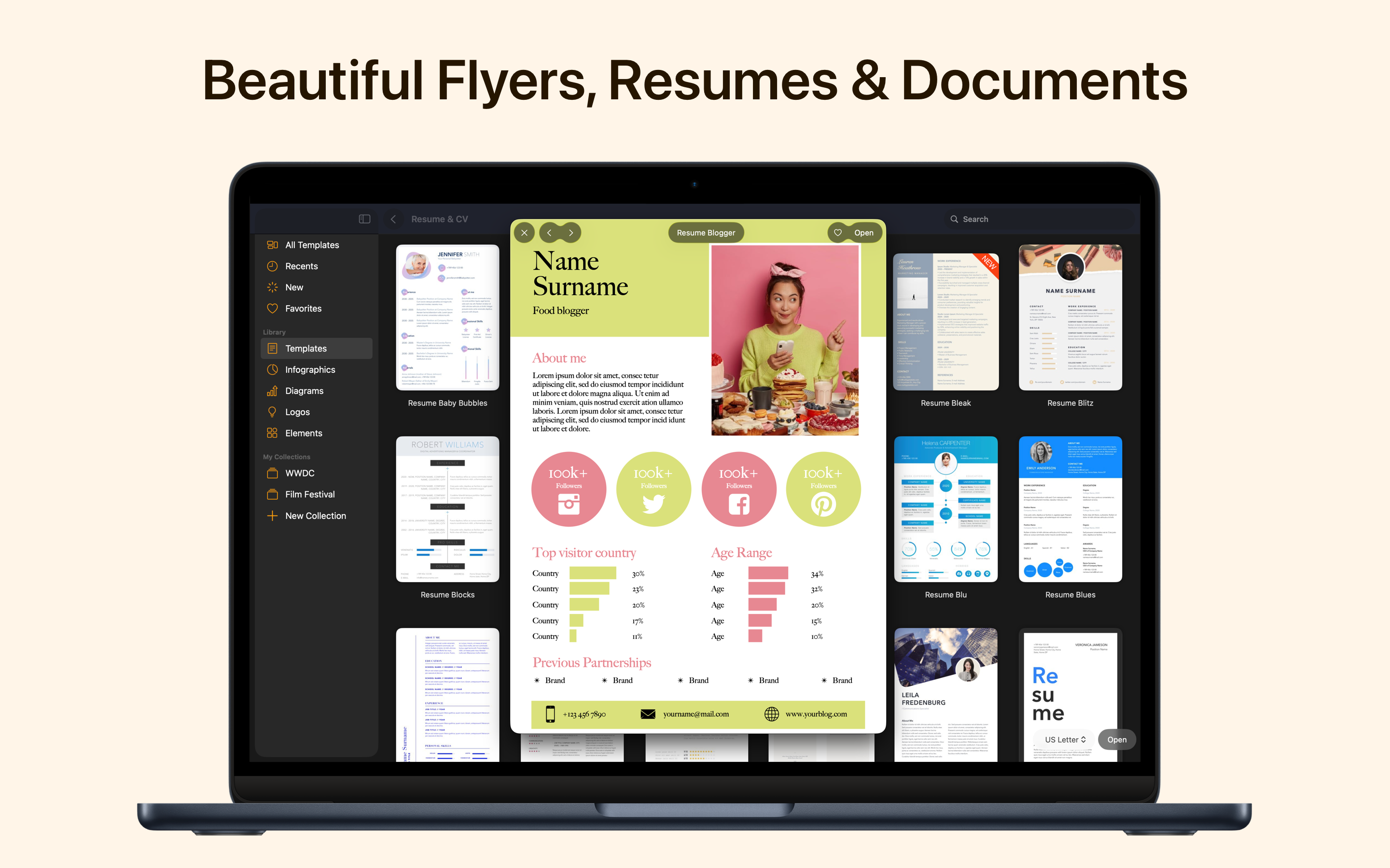 Toolbox for Pages: Templates screenshot 25