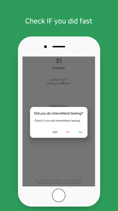 SimFast: Fasting Tracker Screenshot