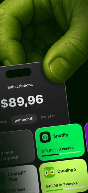 Subscription Manager — Subs screenshot 2