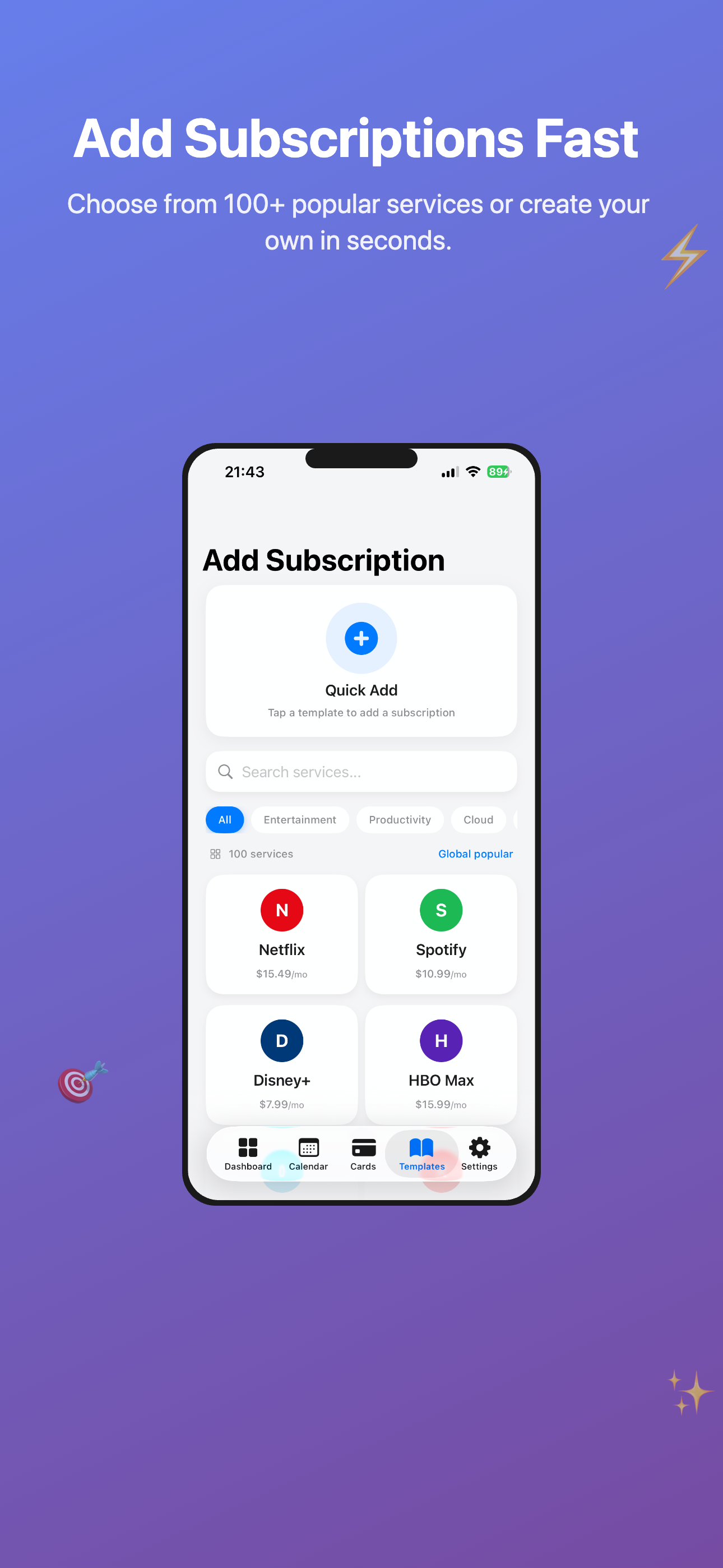 SubHome screenshot 3