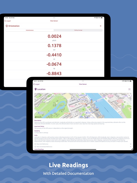 Screenshot #5 pour Sensor Logger