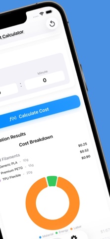 LayerCost: 3D Cost & Profit screenshot