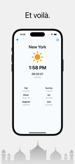Yaqeeny - Prayer Time App screenshot 3
