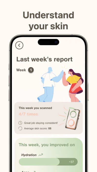 Skan - AI Skincare and Beauty Screenshot