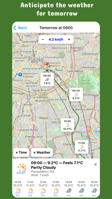 Screenshot #3 pour GPX Forecast Companion