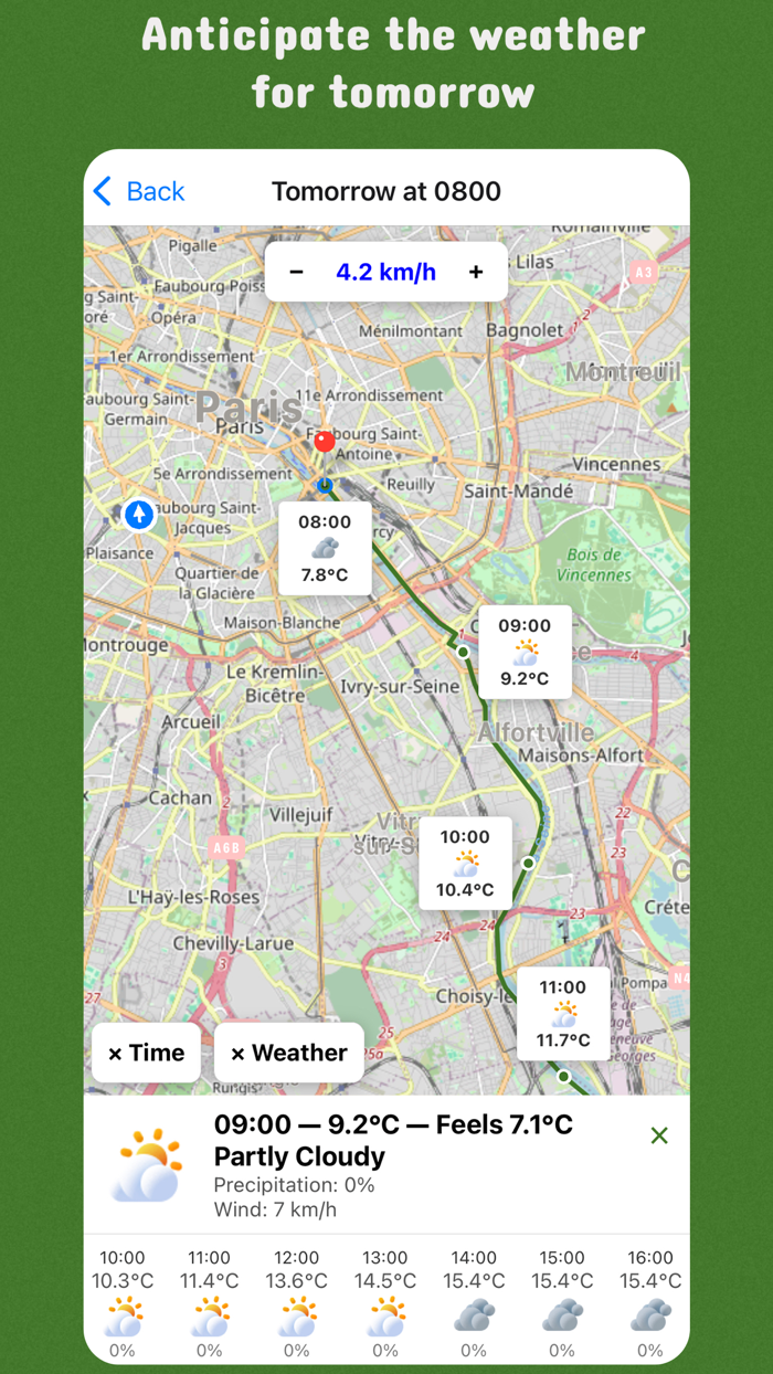 GPX Forecast Companion