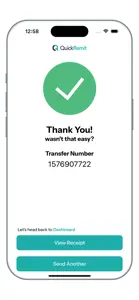QuickRemit screenshot #8 for iPhone