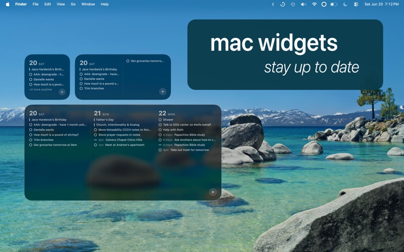review³ - todo list, planner screenshot