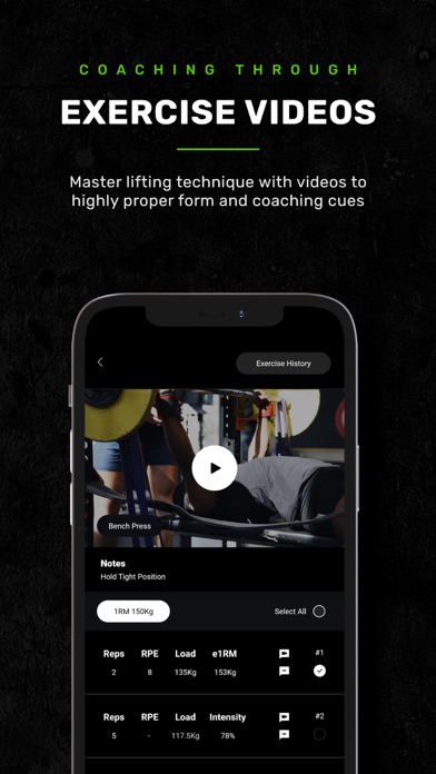Screenshot #2 pour Training App (MyStrengthBook)