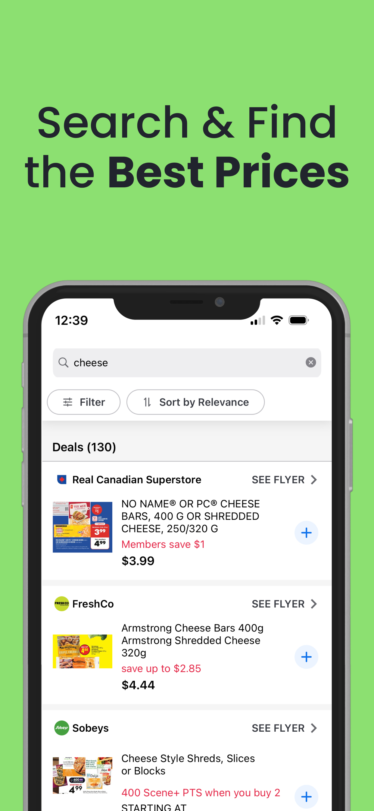reebee: Flyers & Grocery List