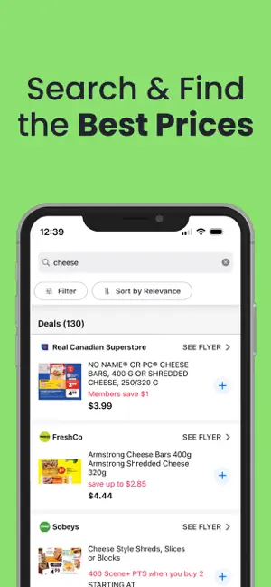 reebee: Flyers & Grocery List iPhone screenshot 3