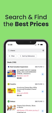 reebee: Flyers & Grocery List iPhone screenshot 3
