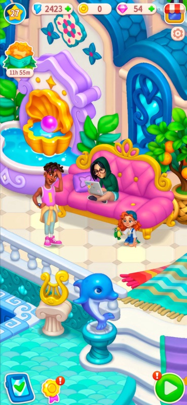 Secrets of Paradise Merge Game screenshot 7