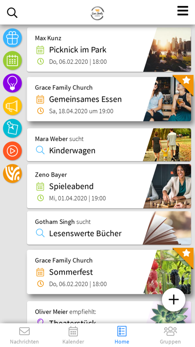Grace Family Church Screenshot