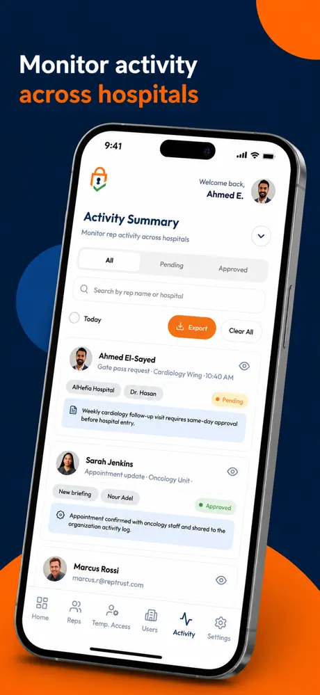 RepTrust Organization screenshot 2