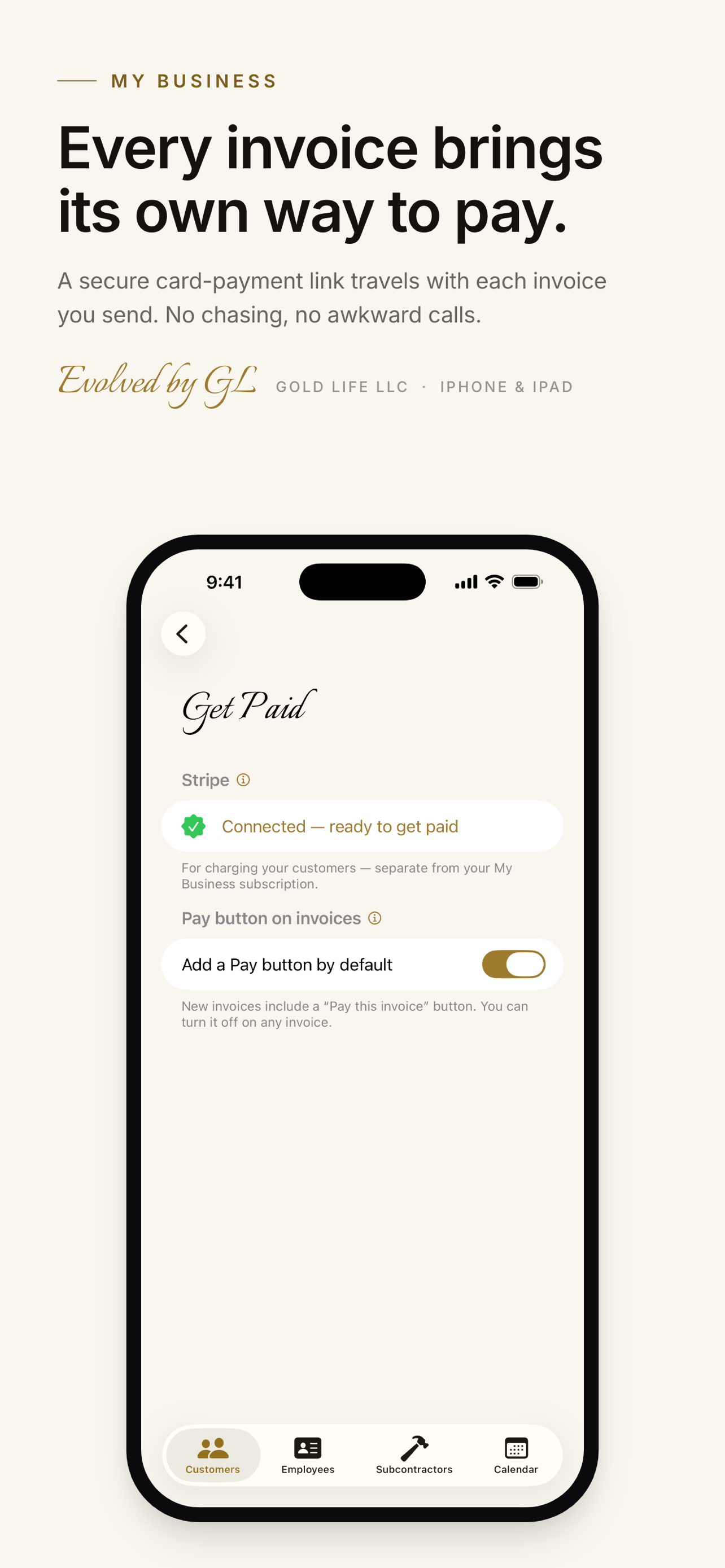My Business - Evolved by GL screenshot 2