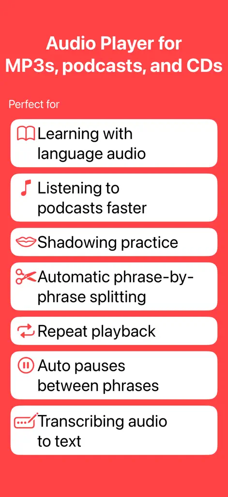 Repeat Player cut&loop - Education App | MWM