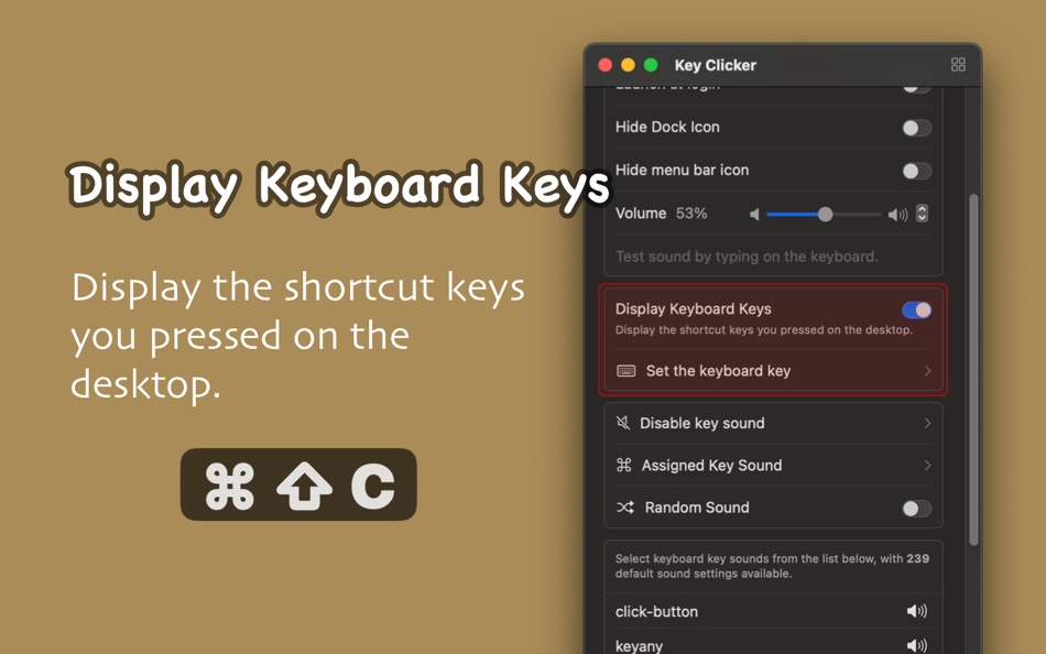#2. KeyClicker (macOS) Podle: 楚江 王