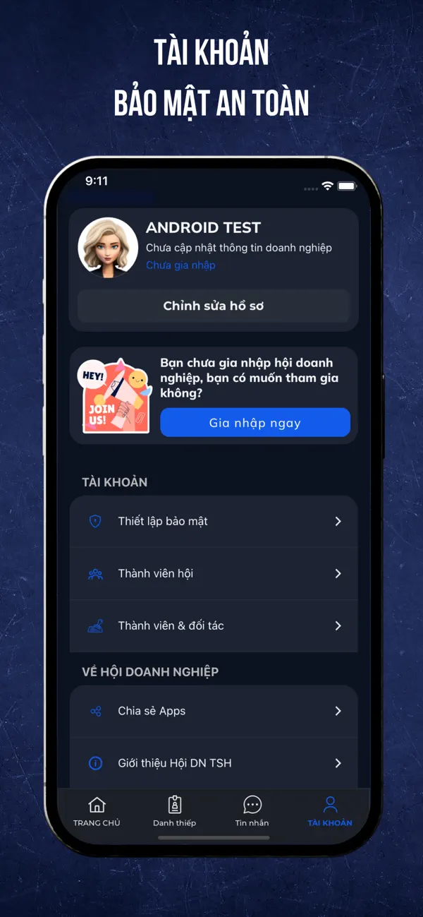 Screenshot #2 pour Hội Doanh Nghiệp Tân Sơn Hoà