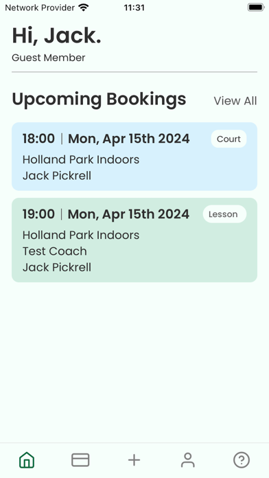 Kensington Pickleball Club Screenshot