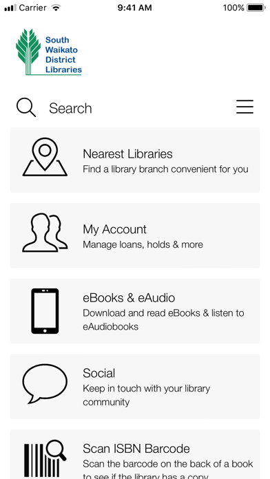 Screenshot #1 pour South Waikato Libraries