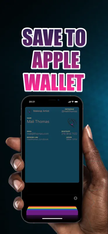 Wallet Digital Business Card screenshot 5 of 8