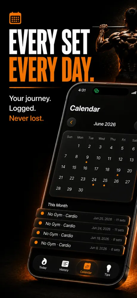 Muscle Man: Workout Tracker screenshot 3