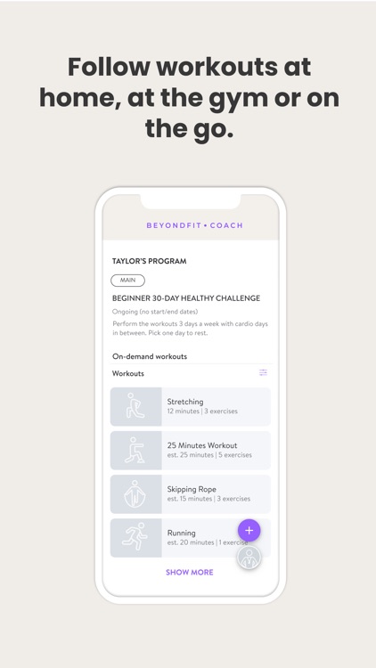 BeyondFIT Coach screenshot-4