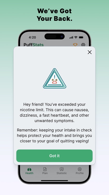 Quit Vaping - PuffStats
