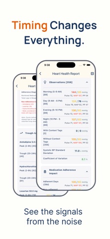 SteadyStat BP & Medication Log screenshot