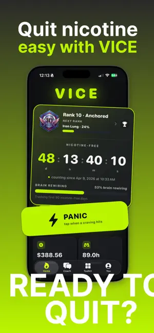 Vice: Quit Nicotine & Vaping screenshot 1