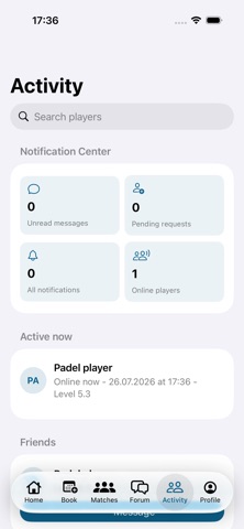 Padel Planner Austria iPhone screenshot