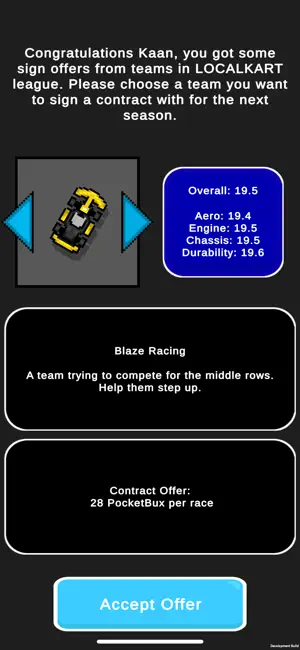 Pocket Racer: 2D Racing Career screenshot 2