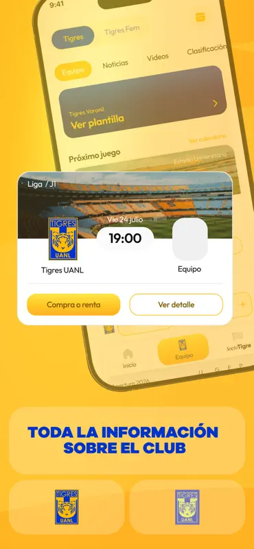 Club Tigres screenshot 3 of 5