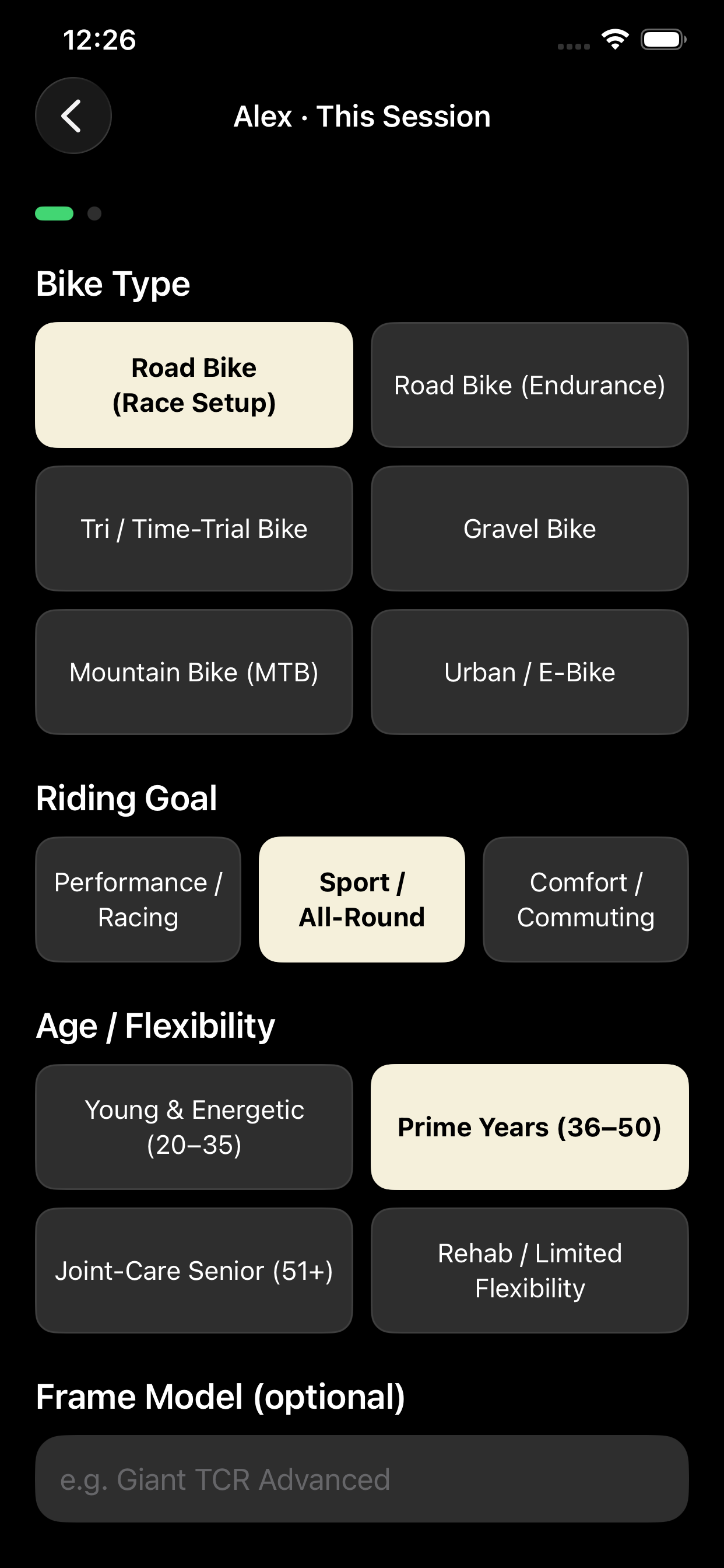 OLife Bike Fitting