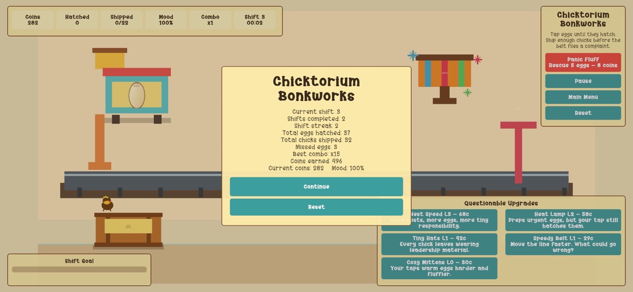 Screenshot 1 of ChicktoriumBonkworks