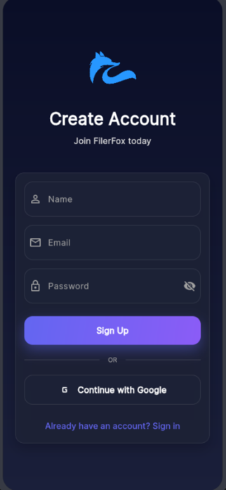 filerFox v2.0 Screenshot 1 of 7