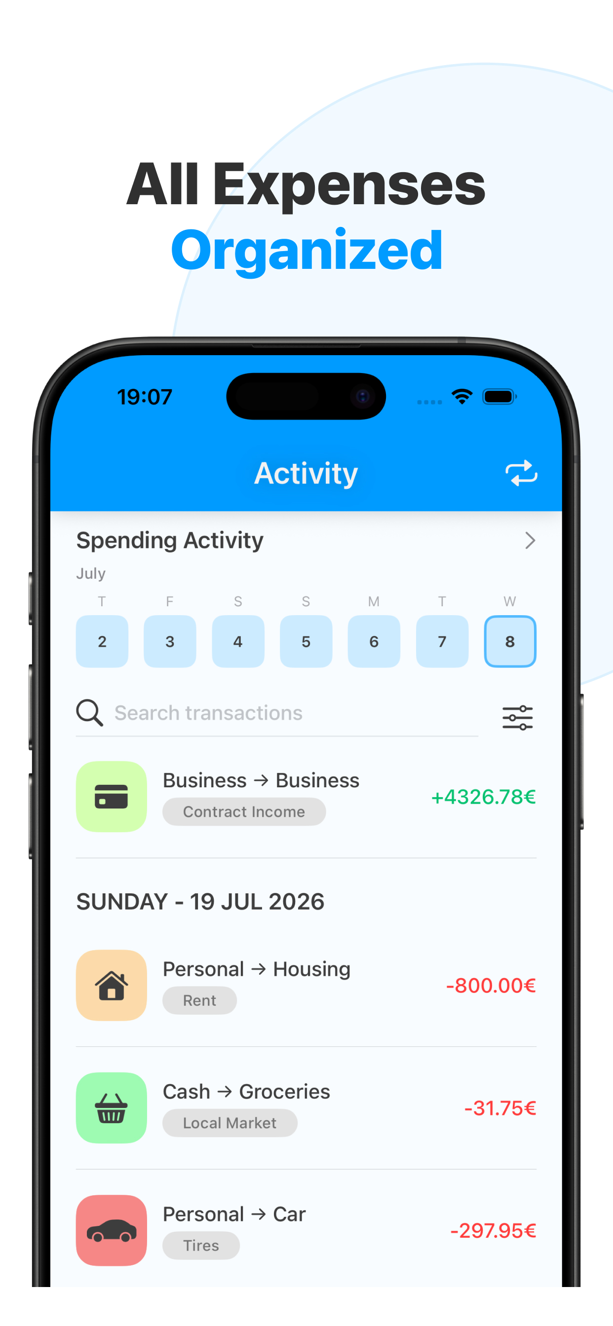 Money Manager - SpendBoard screenshot 5