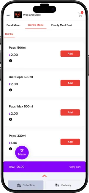 Wok and More screenshot 2