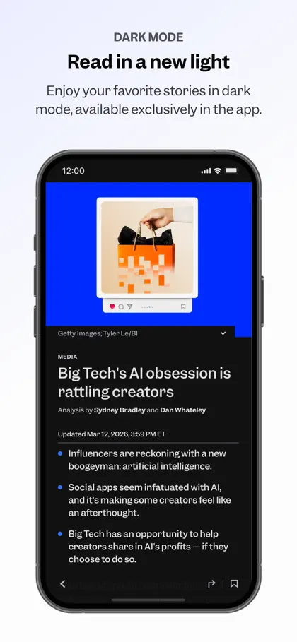 Screenshot 3 von 6 zu Business Insider: News & more