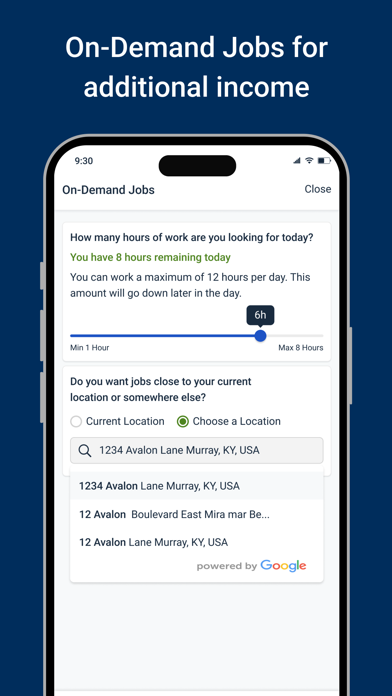 TaskEasy Contractors Screenshot