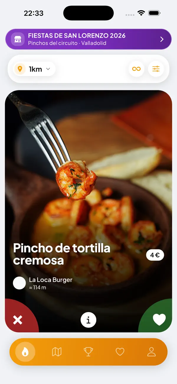 Screenshot #2 pour DeTapas - Tapas y Bares