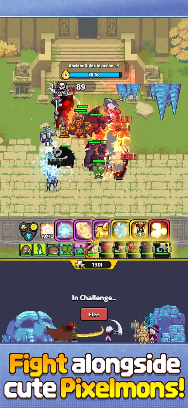 Pixelmon Idle Hack screenshot 3 - game app interface